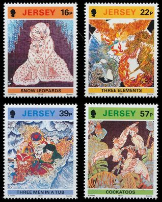 JERSEY 1992 Nr 581-584 postfrisch SE6EE26