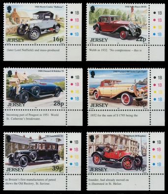 JERSEY 1992 Nr 585-590 postfrisch ECKE-URE XAEAC76