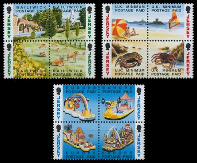 JERSEY Nr 595VB-606VB postfrisch SE6EE46