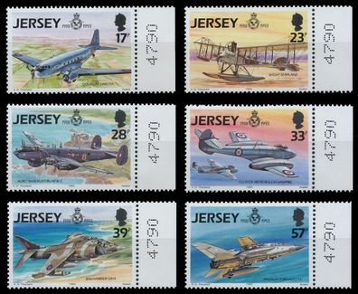 JERSEY 1993 Nr 615-620 postfrisch SRA Xaeacba