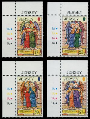 JERSEY 1993 Nr 635-638 postfrisch ECKE-OLI XAEAD02