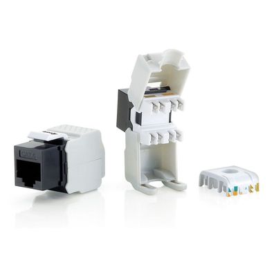 Equip Keystone Jack ungeschirmt Cat.6 LSA Premium 8er Set Polybeutel