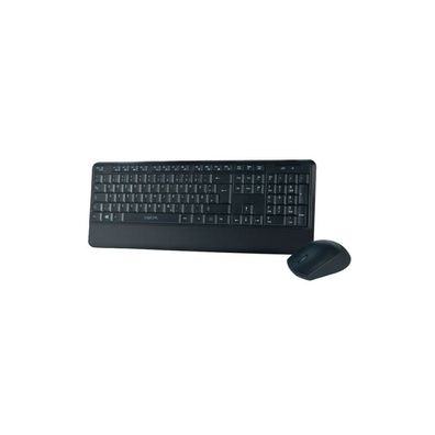 LogiLink Tastatur Maus Kombination Funk 2.4 GHz schwarz