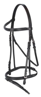 Covalliero Trensenzaum Kaltblut schwarz
