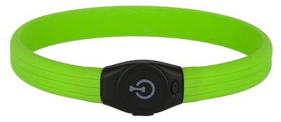 Kerbl LED-Halsband für Hunde Maxi Safe grün