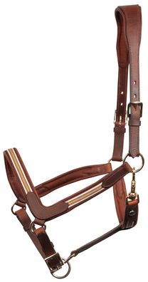 Harrys Horse Leder Halfter Flash braun