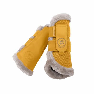 Eskadron Gamaschen Mesh Faux Fur golden yellow Platinum 2025