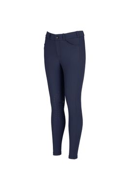 Pikeur Kinder Reithose New Brooklyn SD Kniebesatz nightblue