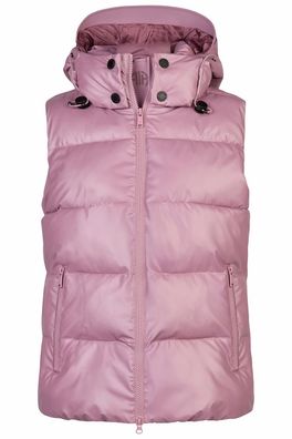 Pikeur Damen Quilted VEST berry blush Westen Athleisure HW 25