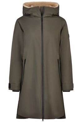 Pikeur Damen Raincoat Wintermantel wasserdicht deep khaki Sports HW 25