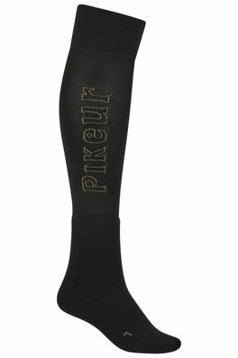Pikeur Damen KNEE SOCKS WOOL black Socken Kniestrümpfe Sports HW 25