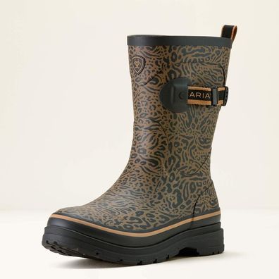 ARIAT Damen Gummistiefel Kelmarsh ocelot print
