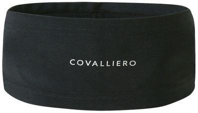 Covalliero Unisex Stirnband dünn black H/W 2025