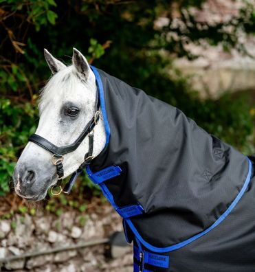 Horseware Amigo Ripstop 900D Turnout Hood Halsteil 0g black/classic blue