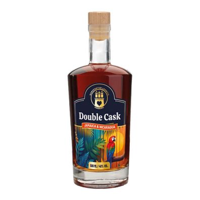 Manufaktur Lehmnitz Double Cask Jamaica & Nicaragua Rum 40% Vol. 0,5 l