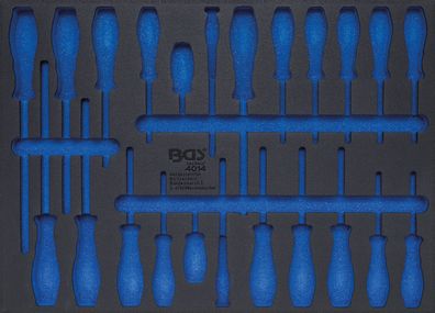Werkstattwageneinlage 3/3 | leer | für Art. 4014 BGS
