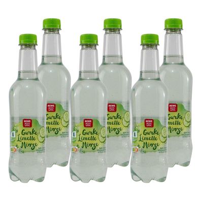 Beste Wahl Gurke-Limette-Minze Getränk (18 x 0,5L) EINWEG