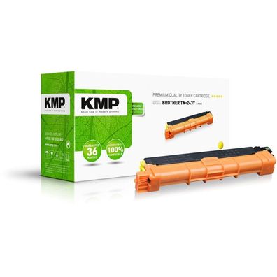 KMP B-T112 gelb Toner kompatibel zu brother TN243Y