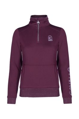 Cavallo BELA Sportswear Langarmshirt Pullover rubin HW 21