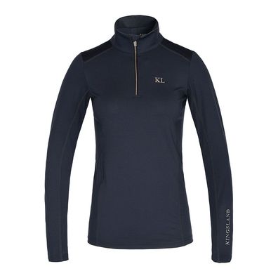 Kingsland NICOLE Trainingsshirt MIT 1?2 ZIPPER Damen navy 2021 Update