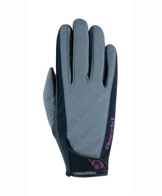 Roeckl Wattens Unisex Reithandschuhe dunkelgrau