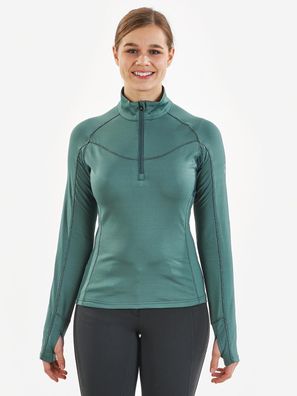 Busse Shirt Melani Tech silver pine langarm