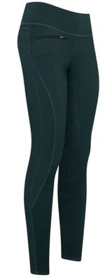 Easy Rider by euro-star Reitleggins Dietse Full Grip teal green Grün Kinder