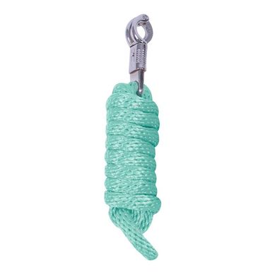 QHP Anbindestricke mit panikhaken Ice green