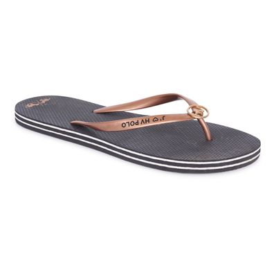 HV POLO Slipper Jadore navy rosegold
