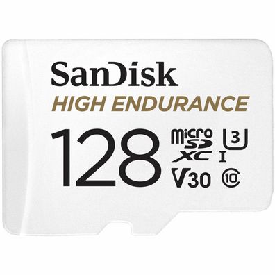 128GB High Endurance (weiß, UHS-I U3, Class 10, V30)