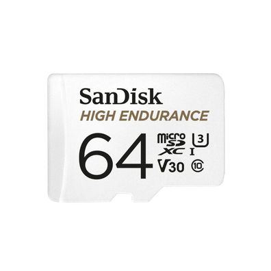 64GB High Endurance (weiß, UHS-I U3, Class 10, V30)