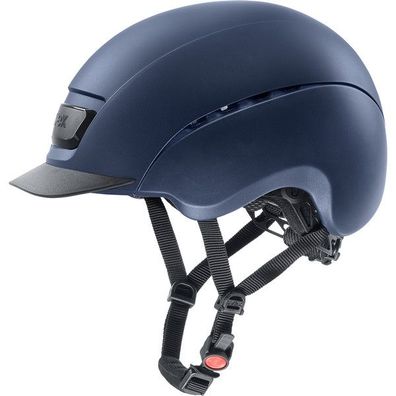 Uvex Reithelm elexxion, blau-matt