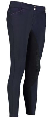 euro-star Reithose Arielle Damen navy Full Grip Blau