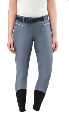 Equiline Damen FULL GRIP Reithose EILISE STONE GREY FS20