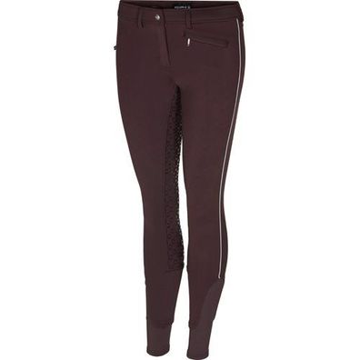 Equipage Damen Winter Reithose HERO dark port Vollbesatz Normalbund