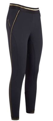 euro-star Reitleggins Athletic Lux LTE schwarz gold