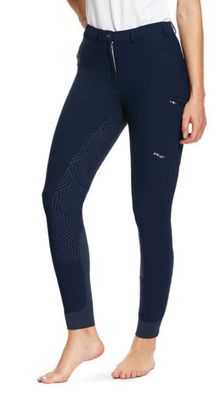 ARIAT Damen Reithose Triton Voll Grip Silikon Navy Blau reguläre Größe