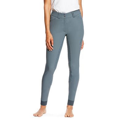 ARIAT Damen Reithose TRI FACTOR GRIP weathered slate