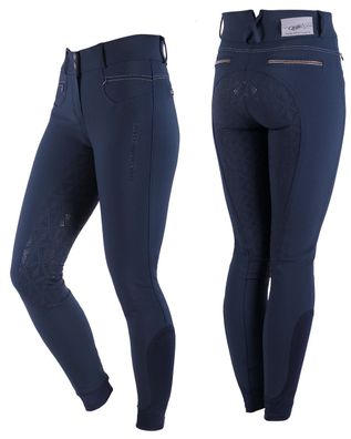 QHP Reithose Aivee vollbesatz Navy
