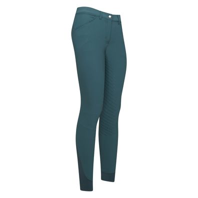 Easy Rider by euro-star Kinder Reithose Elodie Diamond teal green Vollbesatz