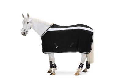 Eskadron Abschwitzdecke Stretchmesh black Platinum PURE 20