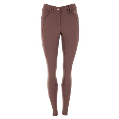 Reithose BR Magda Damen 3/4 Silikon Light taupe