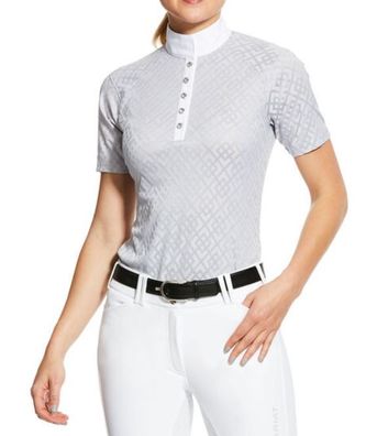 ARIAT Damen Turniershirt Showstopper 2.0 Pearl Grey