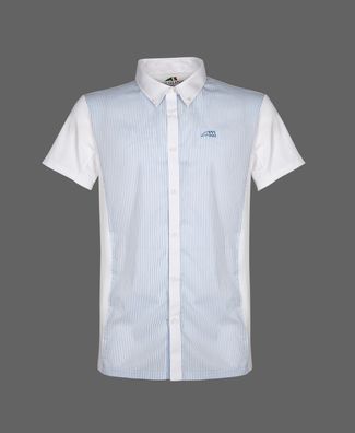 Equiline COOPER Männer Wettbewerb Shirt S/S Hellblau FS 2019