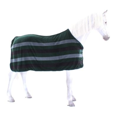 Equiline STEVEN FLEECE DECKE in GRAU BLAU (HW 19/20)