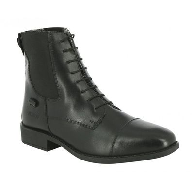 Ekkia NORTON Lacets gefütterte Schnürstiefelette, Leder. schwarz