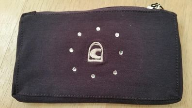 Cavallo Handytasche Mara in violett aus Microfaser mit Strassapplikation
