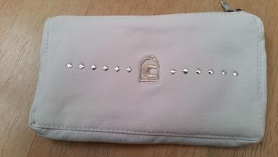 Cavallo Handytasche Molly in weiß aus Coolmax Microfaser mit Metallapplikation