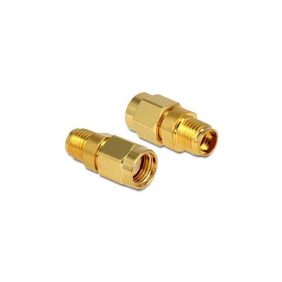 DELOCK HF Adapter RP-SMA -> SMA St/Bu