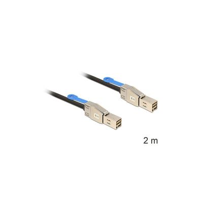 DELOCK SAS Kabel Mini SAS HD -> Mini SAS HD St/St 2.00m
